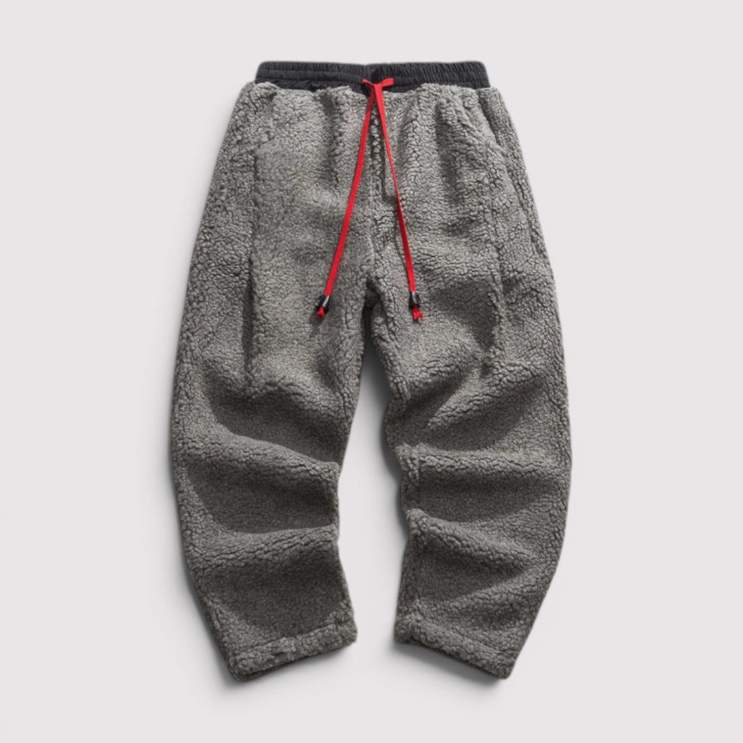 VELK 着心地の良いフリース素材のジョガーパンツ