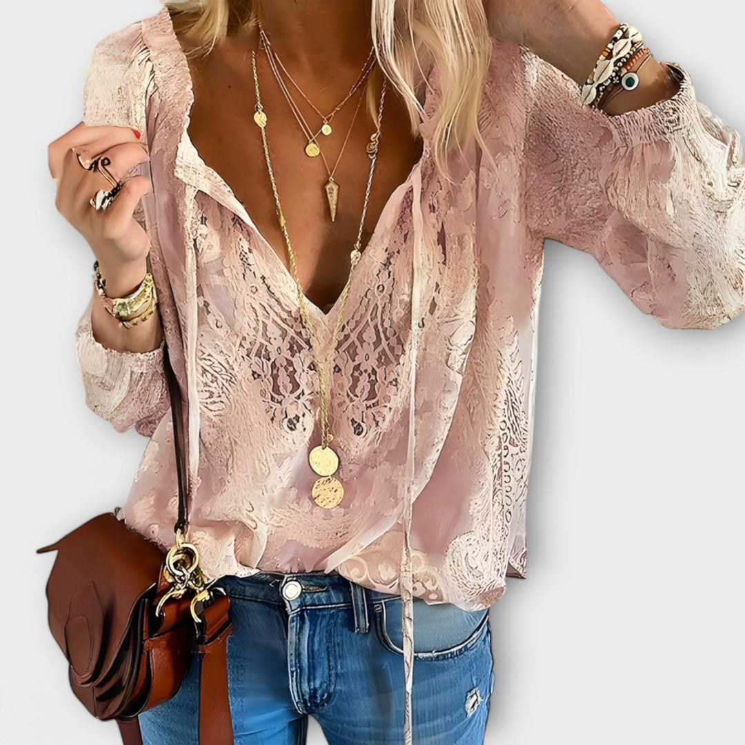 Adelina – Elegant Blouses with Lace