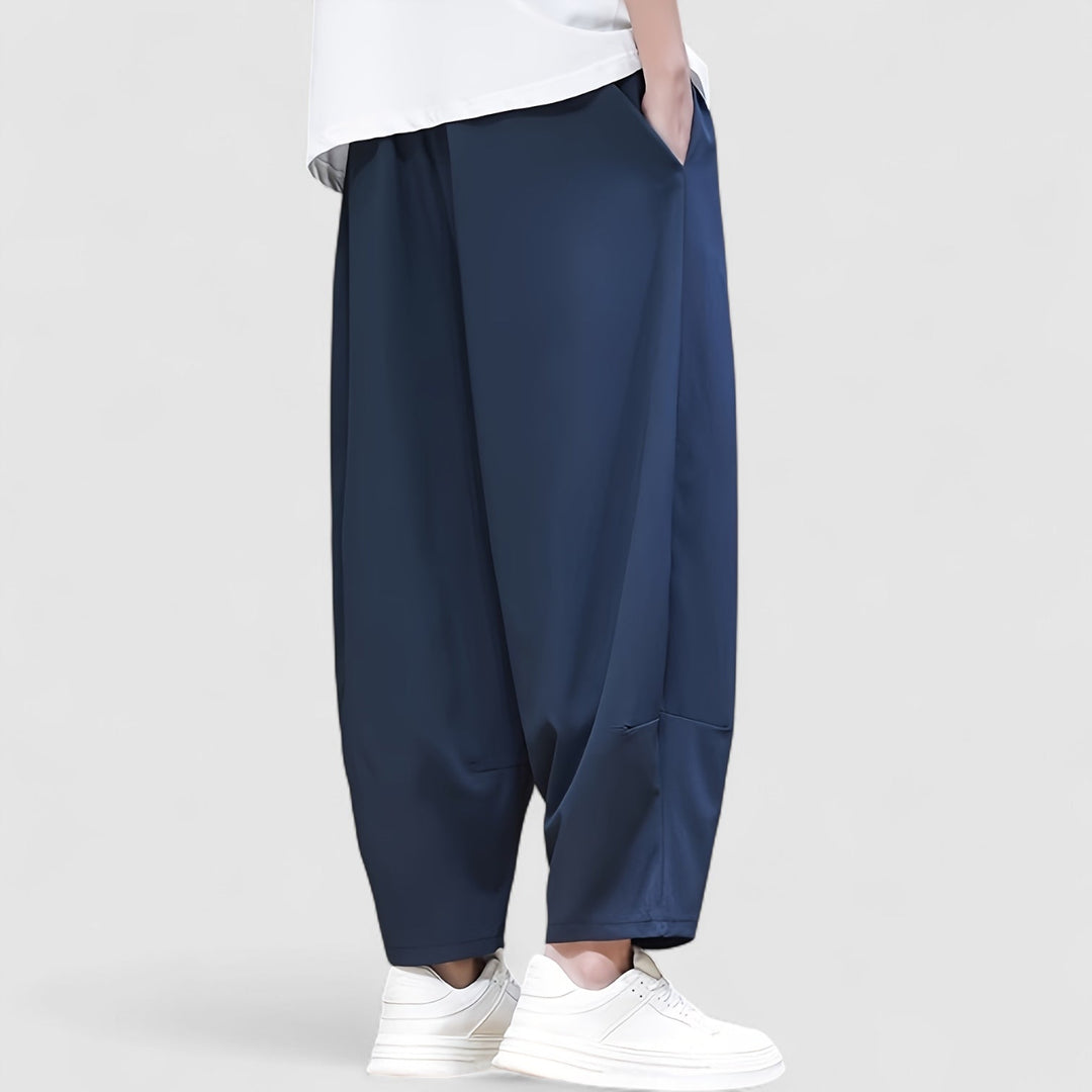 HEIN 快適なゆったりフィットのパンツ