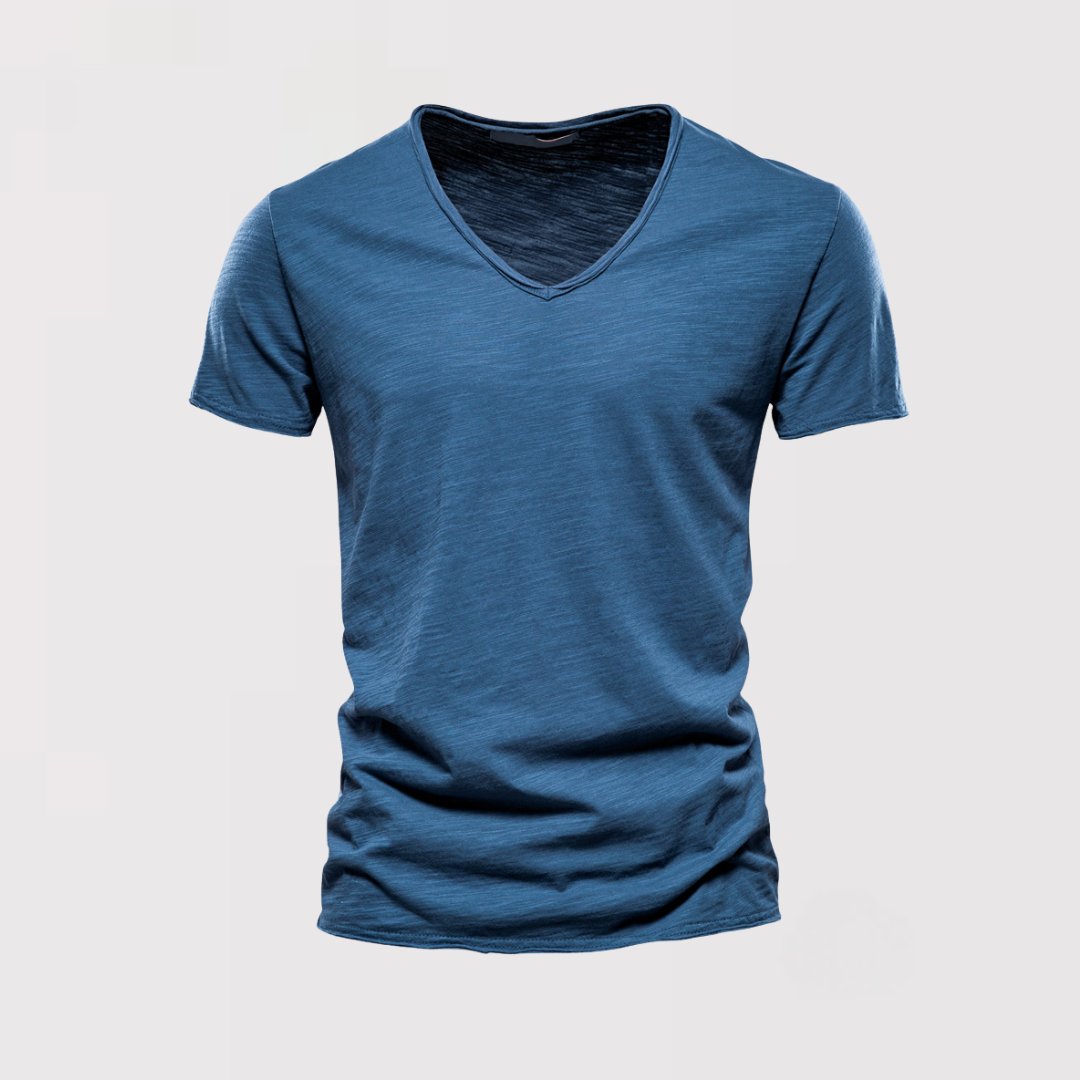 KAYLUM 通気性の良いコットンTシャツ