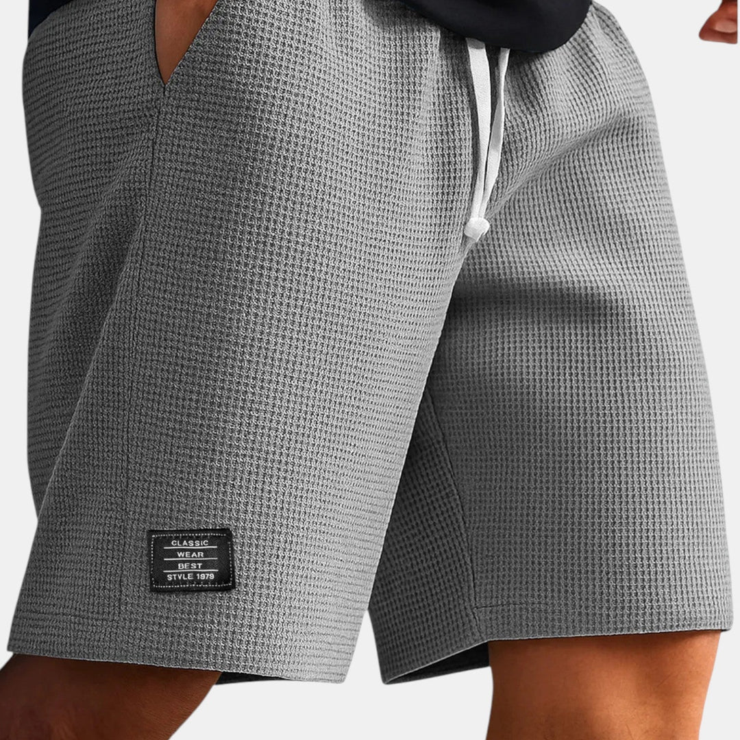 FABIO ストレッチワッフルショーツ