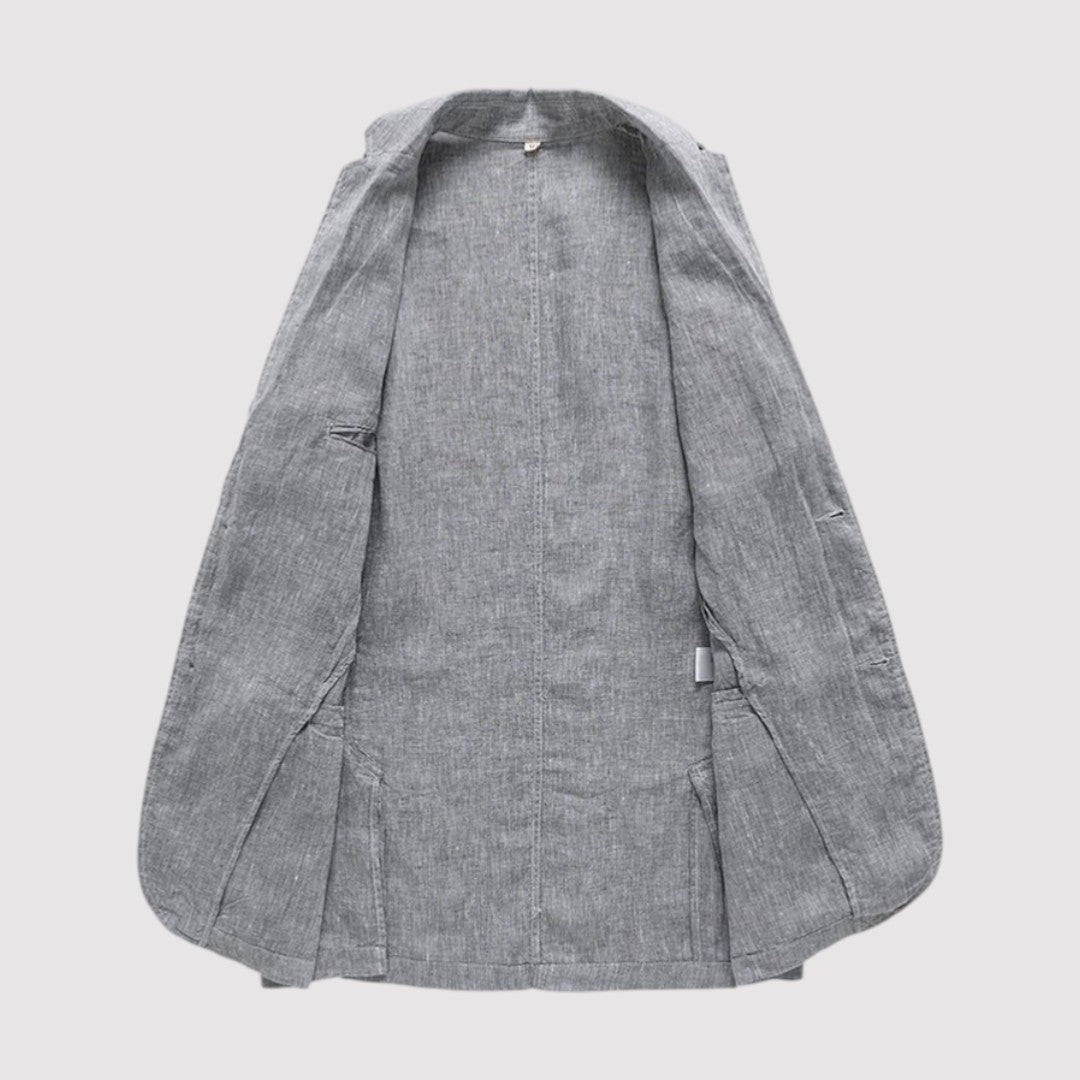 HAMPTON 軽量リネンブレザー