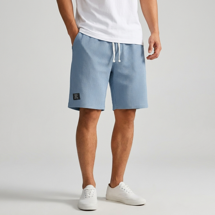 FABIO ストレッチワッフルショーツ
